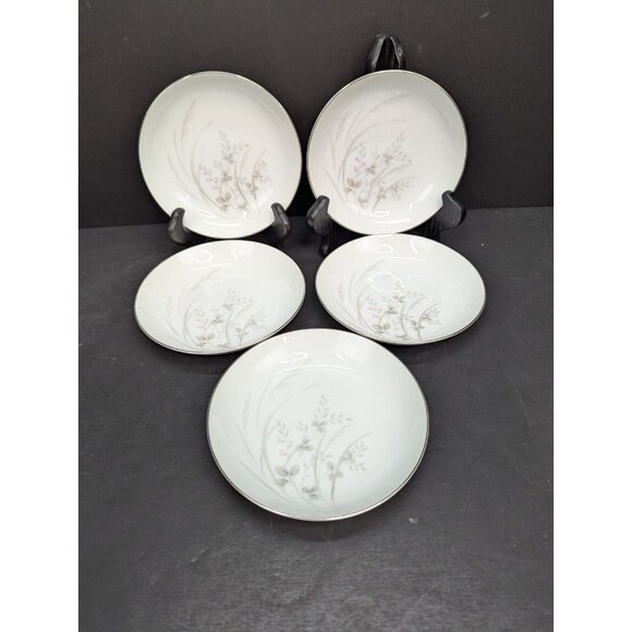 Mikasa Fine China Shannon 6149 Porcelain Coupe Dessert Berry Bowl Lot of 5 - Picture 1 of 10